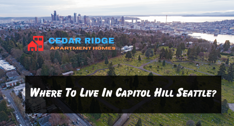 Where To Live In Capitol Hill Seattle